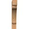 Ekena Millwork Legacy Block Smooth Bracket, Western Red Cedar, 5 1/2"W x 30"D x 34"H BKT06X30X34LEC05SWR - alternate 2